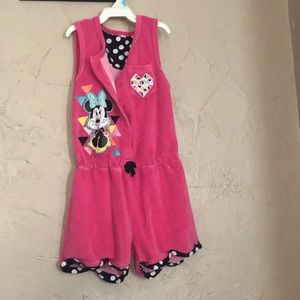 Minnie Terry Swim Romper
